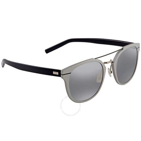 dior designer pursedior al13.5|Dior Men's Silver Mirror Pilot Sunglasses AL13.5 .